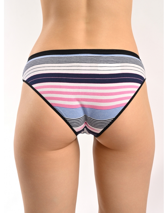 Женские трусы слипы в полоску (Арт. 4163LUF) Женские трусы слипы в полоску (Арт. 4163LUF)